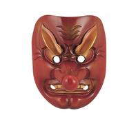 Maschera Noh Giapponese In Ferro Tengu Artigianato Tradizionale Takaoka Giappone