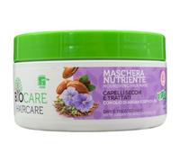 Maschera NUTRIENTE Per Capelli Secchi e Trattati, Con Olio Di Argan e Semi Di Lino. Nutre Intensamente La Chioma e Aiuta a Prevenire La Formazione Delle Doppie Punte 250ml
