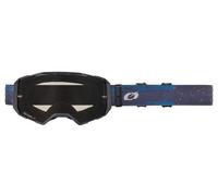 Oneal B-22 Paint Occhiali da motocross, blu/arancione