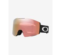 Maschera Oakley Fall Line M Matte Black con lente Prizm Snow Rose Gold Iridium