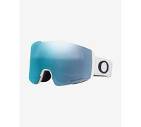 Maschera Oakley Fall Line M Matte White con lente Prim Sapphire