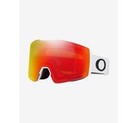 Oakley FALL LINE XM - Maschera da sci white/prizm snow torch iridium