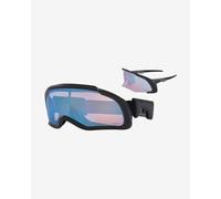 Maschera Oakley Flex Scape Matte Grey Smoke con lente Prizm Snow Sapphire