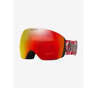 Oakley - Maschera da sci - Flight Deck L Red Eddie Prizm Torch - rosso