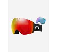 Maschera Oakley Flight Deck Pro L Matte Black con lente Prizm Snow Torch Iridium + Prizm Snow Iced Iridium