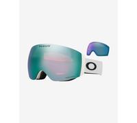 Maschera Oakley Flight Deck Pro M Matte White con lente Prizm Snow Sapphire Iridium + Prizm Snow Iced Iridium