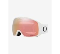 Maschera Oakley Flight Tracker L Matte White con lente Prizm Snow Rose Gold Iridium