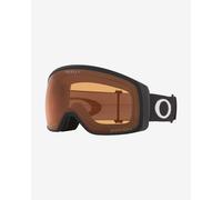 Maschera Oakley Flight Tracker M Matte Black con lente Prizm Snow Persimmon