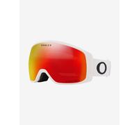 Oakley Uomo OO7105 FLIGHT TRACKER M 710510 Maschere da sci O_Matter Bianco Arancione Maschera Normale Prizm
