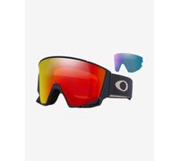 Maschera Oakley Flow Scape L India Ink Corduroy con lente Prizm Snow Torch Iridium + Prizm Snow Iced Iridium