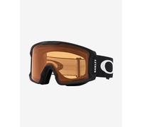 Maschera Oakley Line Miner Matte Black con lenti Prizm Snow Persimmon