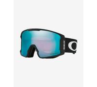 Maschera Oakley Line Miner nero con lente Prizm Sapphire Iridium L