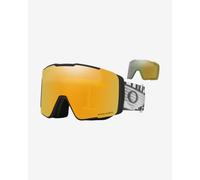 Maschera Oakley Line Miner Pro L Black Forge con lente Prizm Snow 24K Iridium + Prizm Sage Gold Iridium