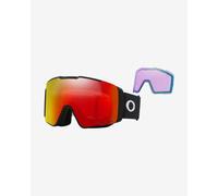 Maschera Oakley Line Miner Pro L Matte Black con lente Prizm Snow Torch Iridium + Prizm Iced Iridium
