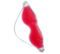 Maschera Occhi Gel Freddo in Pvc e Gel Rossa per Relax