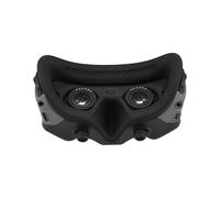 Maschera occhi in silicone per DJI Avata Goggles 2 Flying Eye Mask Maschera Face Pad Sweatproof Banda di sudore Luce schermatura lavabile copertura protettiva (Black)