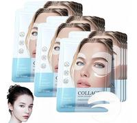 Maschera occhi, Patch contorno occhi rivitalizzanti con bio-collagene, per occhiaie e borse, complesso peptidico, idratazione profonda, rassodante e luminosa per tutti i tipi di pelle (15 Pezzo)