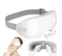 Maschera oculare massaggiante - Maschera termo-regolata calda e fredda con funzione vapore, compressa silenziosa regolabile per rilassamento, insonnia, viaggio, notte, aereo, comfort e regalo