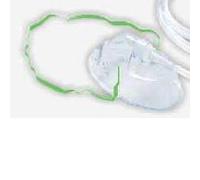 Maschera ossigenoterapia piu tubo