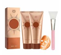 Maschera peel-off anti-imperfezioni alle erbe, maschera peel-off anti-acne, maschera anti-età, nutre in profondità e restringe i pori, adatta a tutti i tipi di pelle, include pennello