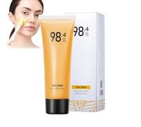 Maschera peel-off in lamina d'oro, maschera per il viso antirughe peel-off, maschera per il viso in oro Beilingmei al 98,4%, maschera peel off dorata, maschera per il viso antirughe (1pcs)
