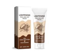 Maschera Peel-Off schiarente alla Niacinamide - Maschera peel-off esfoliante antietà e sbiancante istantaneo per un viso schiarente, idratante e detergente in profondità (1)