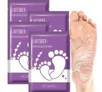 Maschera peeling per i piedi alla lavanda - Piedi morbidi come quelli di un bambino in pochi giorni! Esfoliante naturale per pelle secca, calli e talloni screpolati (4PCS)