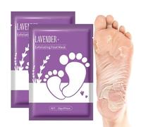 Maschera peeling per i piedi alla lavanda - Piedi morbidi come quelli di un bambino in pochi giorni! Esfoliante naturale per pelle secca, calli e talloni screpolati (2PCS)