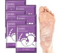 Maschera peeling per i piedi alla lavanda - Piedi morbidi come quelli di un bambino in pochi giorni! Esfoliante naturale per pelle secca, calli e talloni screpolati (6PCS)
