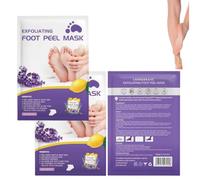 Maschera peeling per i piedi, maschera peeling per la casa, idratante e illuminante, pelle rivitalizzante, nutriente per la pelle secca