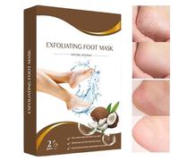Maschera Peeling Piedi - 2 Paia Maschere Esfolianti - Rimuovi Pelle Morta Pedicure Uomo Post Allenamento Viaggio Prima Scarpe Casa Utilizzo Quotidiano