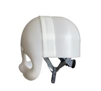 Maschera pelosa di base per la testa di fursuit ， accessori pelosi stampati in 3D ， materiali fai -da -te pelosi per cosplay kawaii in costume