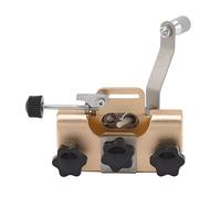 Maschera per Affilare Catena Motosega Universale per Motoseghe e Seghe Elettriche - Accessorio di Manutenzione per Lavoro in Giardino, Oro