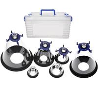 Maschera per Anestesia per Animali Domestici Rianimatore Manuale Trasparente per Cani E Gatti Tazza di Respirazione per Anestesia Veterinaria Maschera di Ossigeno per Anestesia per Animali