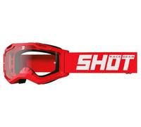 Shot Rocket Kid 2.0 Occhiali da motocross, rosso per bambini