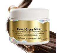 Maschera per capelli, 150 g, liscia e portatile, formula idratante e profonda, ciocche più forti e lucide, limita i per uomini e donne adulti secchi e spenti
