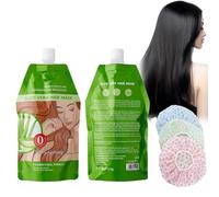 Maschera per Capelli 350g con 3 Cuffie per Doccia, Balsamo Districante e Levigante, Riparazione Profonda e Setosità, Formula Arricchita con Oli Nutrienti, Dona ai capelli una luce radiosa (Aloe Vera)
