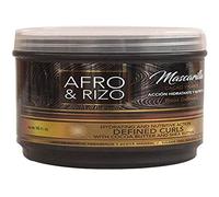 Maschera per capelli Afro & Rizo 236g - Trattamento idratante e balsamo profondo, senza solfati, parabeni e senza oli minerali per capelli afro, ricci, ondulati e stressati.