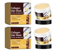 Maschera per capelli al collagene, appositamente studiata per capelli secchi e danneggiati. Ricca di estratto di maca, ripara e nutre, favorendo la salute del cuoio capelluto.