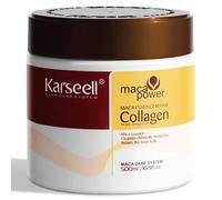 Maschera per capelli al collagene Karseell 500ml, trattamento riparatore profondo con olio di argan per capelli secchi e danneggiati