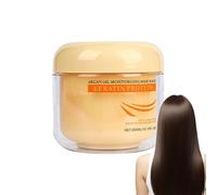 Maschera per capelli alla cheratina all'olio di argan 300ml | Miscela nutriente di olio di argan, proteina di cheratina ad alta , formula levigante e riparatrice