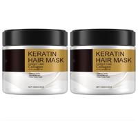 Maschera per capelli alla cheratina e maca, 100 g. Maschera nutriente e riparatrice per capelli, ripara intensamente i capelli secchi e danneggiati, ricca di collagene, ripristina forza