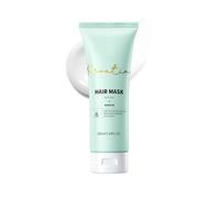 Maschera per capelli alla cheratina peptidica, trattamento profondo per capelli secchi e danneggiati, riparazione dei capelli trattati con colore e controllo dell'effetto crespo, rende i capelli
