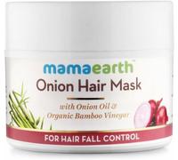 Maschera per capelli alla cipolla Mamaearth per il controllo della caduta...