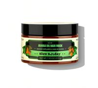 Maschera per capelli all'olio di jojoba, jojoba, anti-crespo, nutriente, mantiene i capelli morbidi e lucidi, adatta a tutti i tipi di capelli, buona scelta per le vacanze, la spiaggia, gli elementi e