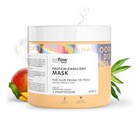 Maschera per Capelli Anti-Crespo So!Flow - Infusa con Macadamia, Aloe e Proteine del Riso - Ideale per Capelli di Media Porosità in Cerca di Morbidezza