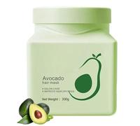 Maschera per capelli Avocado per la cura intensiva | Maschera per capelli Umidità | Riparazione delle doppie punte, idratata, liscia | Prodotti di bellezza e cura personale per donne, famiglia, madre