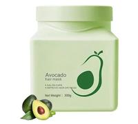 Maschera per capelli di avocado per terapia intensiva, maschera di riparazione profonda intensiva, nutre e ripara la secchezza, migliora l'idratazione e l'elasticità (1 pcs)