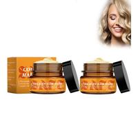Maschera per capelli di collagene per capelli asciutti e danneggiati, idratazione e riparazione della maschera per i capelli a lungo e liscia, il trattamento anti-frutti(2pcs)