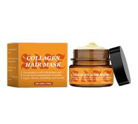 Maschera per capelli di collagene per capelli asciutti e danneggiati, maschera per capelli condizionanti di riparazione profonda, capelli lisci per alleviare l'effetto crespo e grovigli (1Pcs)